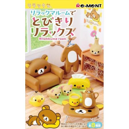 Re-Ment Rilakkuma Relax in the Rilakkuma Room San-X Boxed Product Room Korilakkuma 8 Types