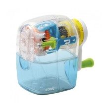 Sonic Pencil Sharpener, Togaritan, Manual, Transparent, EK-4297-T, Return Type, Anti-Waste Shaving, Winner of the 26th Japan Stationery Award, 2017 IF DESIGN AWARD, 2018  ( Marketplace Item )