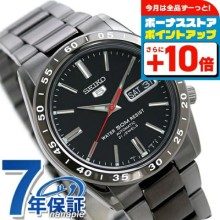 Seiko 5 Import Model, Overseas Version, Automatic Mechanical Wristwatch, Men's Brand, Black Lightning, Seiko Five SEIKO SNKE03K1 All Black, Black  ( Marketplace Item )