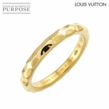 Louis Vuitton LOUIS VUITTON Alliances Monogram Infinity #50 Ring K18 YG Yellow Gold 750 Alliance Ring 90310397  ( Marketplace Item )