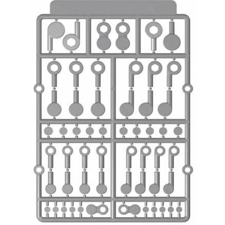 HOBBYBASE Joint Technique Disc Joint Light Flesh (PPC-T105)