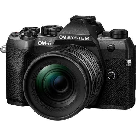 OM SYSTEM Mirrorless Camera OM SYSTEM OM-5 Mark II 12-45mm F4.0 PRO Lens Kit (Black) OM-5MK2_12-45KITBLK