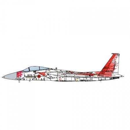 PLATZ 1/ 72 Air Self-Defense Force F-15J Eagle 305th Squadron 40th Anniversary Painted Aircraft 'Umegumi Digital Camouflage' (AC-31) Plastic Model