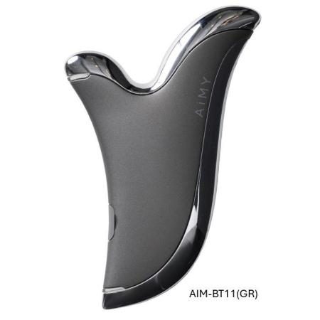 AiMY KASSA HEARTUP (Warming Gua Sha Heart Up) AIM-BT11(GR) Facial Beauty Device (Gray)