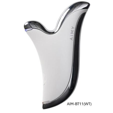 AiMY Gua Sha-Style Facial Beauty Device (White) AiMY KASSA HEARTUP (Warming Gua Sha Heart Up) AIM-BT11(WT)