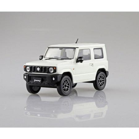 Aoshima 1/ 32 The Snap Kit No.8-E Suzuki Jimny (Pure White Pearl) (58176) Plastic Model