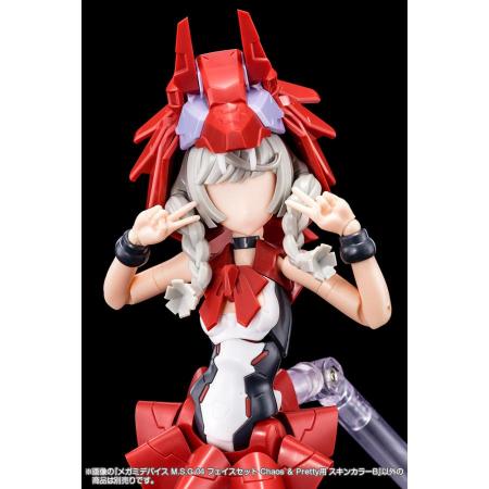 Kotobukiya 1/1 Megami Device M.S.G 04 Face Set for Chaos & Pretty Skin Color B (KP726) Plastic Model