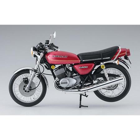 HASEGAWA 1/ 12 Kawasaki KH400-A3/ A4 (21754) Plastic Model