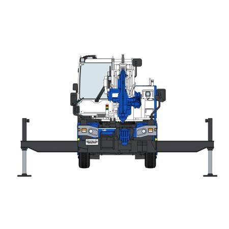 HASEGAWA 1/ 35 Tadano Rough Terrain Crane GR-130NL/N Crevo mini G4 “H type outrigger” (66110) plastic model