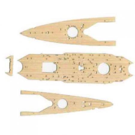 FUJIMI 1/700 Special Series No.46 EX-102 Japanese Navy Cruise Battleship Amagi Wooden Deck Seal (w / Ship Name Plate) Special 46 EX-102