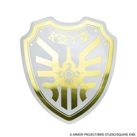 Square Enix (Reproduction) Dragon Quest Metallic Die-Cut Sticker: Shield of Roto