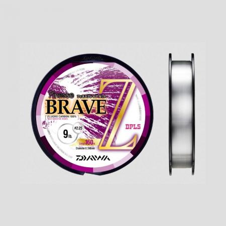Fluoroline for lure fishing Daiwa Finesse Brave Z 160m 2.25/9lb Natural