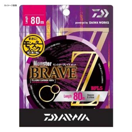 Fluoroline for lure fishing Daiwa Monster Brave Z 80m No. 10/35lb Natural