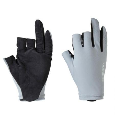 Fishing Gloves SHIMANO GL-006V Sensitive Gloves 3 XL Gray