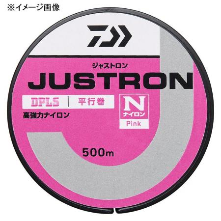 Bobbin winding line Daiwa JUSTRON 500m No. 6 Pink