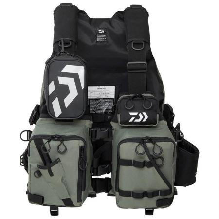 Floating Vest Daiwa DF-6224 Float Game Vest Free Taupe
