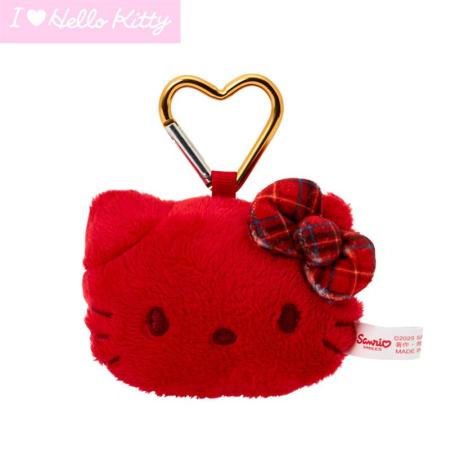 Hello Kitty Face Mascot Holder (I Love Hello Kitty) Candy Red