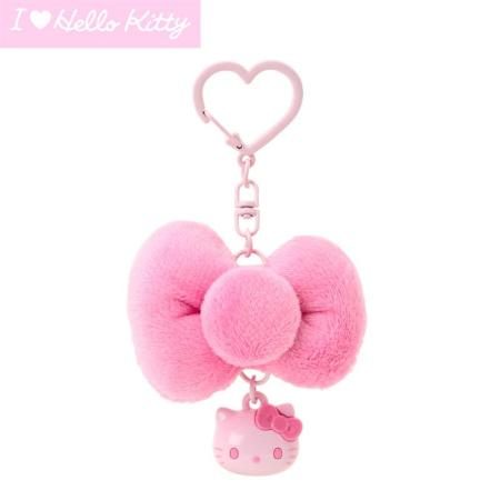 Hello Kitty Ribbon Keychain (I Love Hello Kitty) Pink