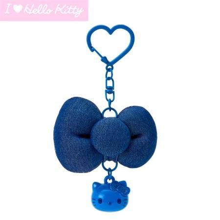 Hello Kitty Ribbon Keychain (I Love Hello Kitty) Blue