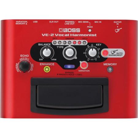 BOSS VE-2 Vocal Harmonist Vocal Effects