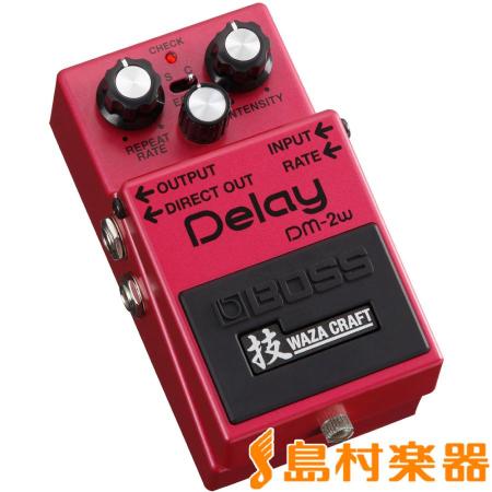 BOSS DM-2W(J) Analog Delay Effector (Silver Screws) (Made in Japan) Waza Craft