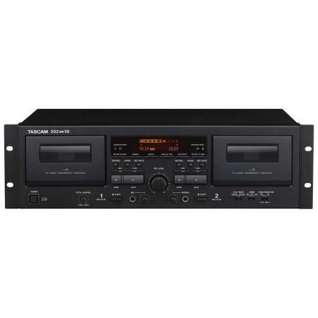 TASCAM 202MKVII Professional Double Cassette Deck