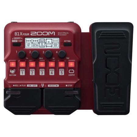ZOOM B1X FOUR Multi-Effects Processor for Bass