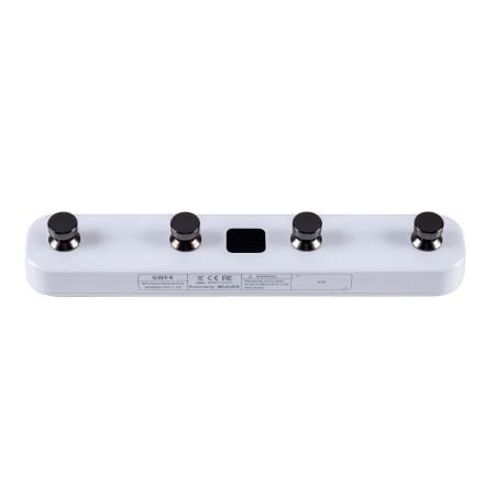 MOOER GWF4 White Wireless Footswitch (GTRS) - Compatible with Prime P1