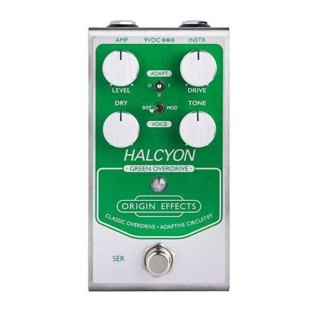 ORIGIN EFFECTS Halcyon Green OD Compact Overdrive Effector
