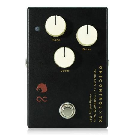 One Control TORNADO Drive Brass Compact Overdrive Effector, Fully Supervised by TK (Ling Tosite Sigure)