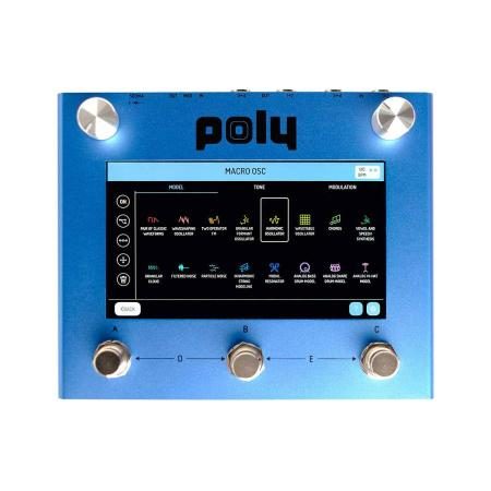 Poly Effects Beebo Blue Modular Effects Pedal