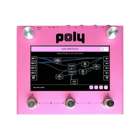 Poly Effects Beebo Pink Modular Effects Pedal