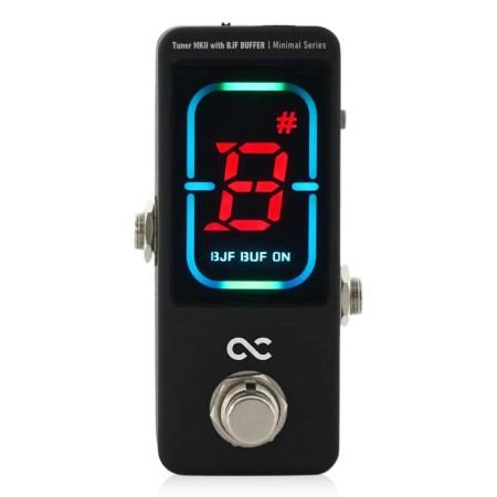 One Control Minimal Series Tuner MKII with BJF BUFFER Effects Pedal
