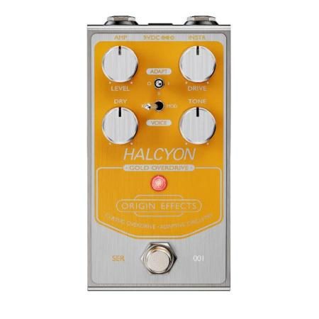 ORIGIN EFFECTS Halcyon Gold Overdrive Compact Effector