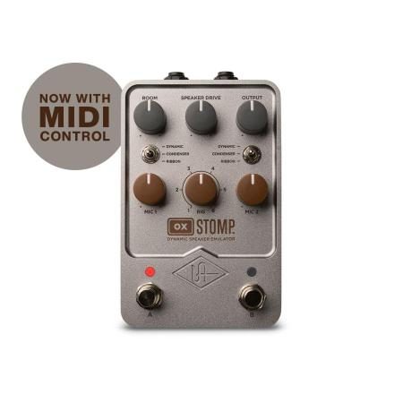 UNIVERSAL AUDIO UAFX OX Stomp Dynamic Speaker Emulator