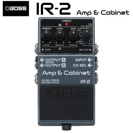 BOSS IR-2 Effects Pedal Amp Simulator Cabinet IR Loader