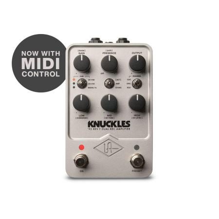 UNIVERSAL AUDIO UAFX Knuckles '92 Rev F Dual Rec Amplifier