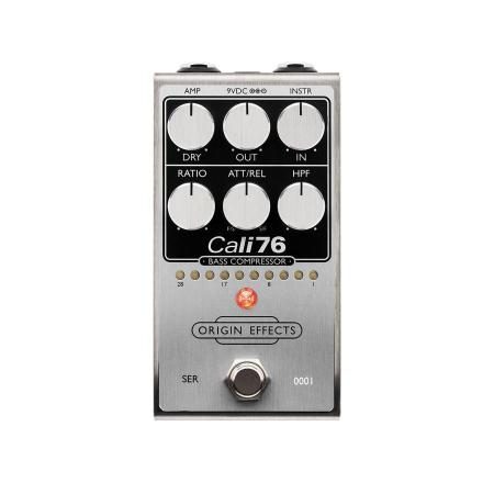 ORIGIN EFFECTS Cali76 Bass Compressor, a compact bass compressor pedal