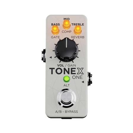 IK Multimedia TONEX One Brown Sound White Edition Compact Effects Pedal