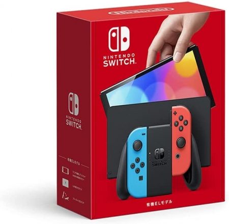 Nintendo Switch (organic EL model) Joy-Con (L) Neon Blue / (R) Neon Red