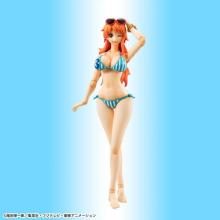 MegaHouse Variable Action Heroes ONE PIECE Nami (Summer Vacation) (Rerelease) Approximately 160mm PVC Painted Movable Figure