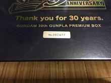 [30th Anniversary Limited] Mobile Suit Gundam 30th Gunpla Premium BOX Plastic Model
