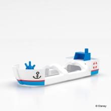 Aoshima Bunka Kyozai Rakupla Tocotoko No.DP-09 Disney Characters Donald & Daisy Pre-Colored Plastic Model