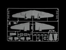 Italeri (ITALERI) Tamiya 1/72 Airplane Series No. 074 Me410 A-1 Hornisse Plastic Model 37196 (Airplane)