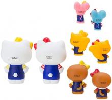 SANRIO Hello Kitty figure set (HELLO KITTY ACTION -MEET THE 2 RIBBONS-)