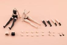 Kotobukiya (KOTOBUKIYA) Sosai Shojo Teien Dress-Up Body (S) Color C Ver. 1/10 Scale Plastic Model, Approximately 121mm Tall