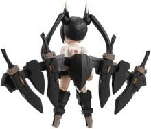 Desktop Army Heavy Armed High School Girl 2nd Squad 5 Movable Figure