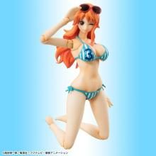 MegaHouse Variable Action Heroes ONE PIECE Nami (Summer Vacation) (Rerelease) Approximately 160mm PVC Painted Movable Figure