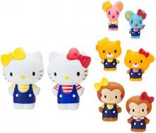 SANRIO Hello Kitty figure set (HELLO KITTY ACTION -MEET THE 2 RIBBONS-)