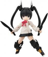 Desktop Army Heavy Armed High School Girl 2nd Squad 5 Movable Figure
